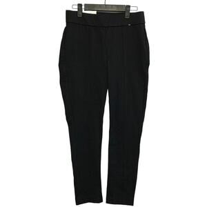 Anne Klein Pull On Stretch Tummy Control Ponte Pants NWT Women's Sz S Black